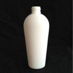 125 ml HDPE Soft Touch Reverse Tapered, Oval, 20-410, Flamed