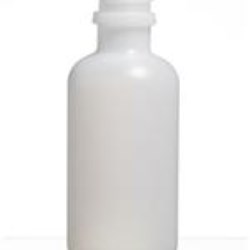 4 oz HDPE Boston Round, Round, 24-400, Neck Bead Modified
