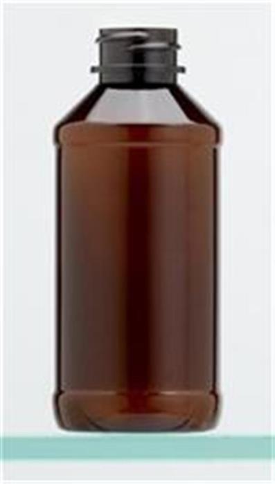 4 oz PET Modern Rd, Round, 24-400, Neck Bead Label Indent