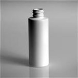 4 oz LDPE Cylinder, Round, 24-410, Sharp Shoulder