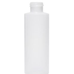 4 oz HDPE Cylinder, Round, 24-410, ,