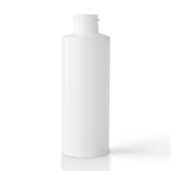 4 oz HDPE Cylinder, Round, 24-410, ,