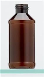 4 oz PET Modern Rd, Round, 24-410, Label Indent