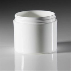 4 oz P/P Outer P/P Inner Double Wall Jar, Round, 70-400, Straight Base
