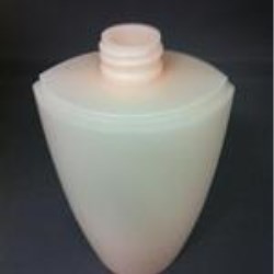 200 ml HDPE Reverse Tapered, Oval, 22-410, Flamed