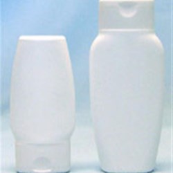 6 oz HDPE Reverse Tapered, Oval, 24mm Snap On ,