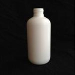 6 oz HDPE 25%PCR Boston Round, Round, 24-410,