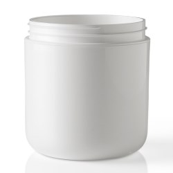 6 oz P/P Double Wall Jar, Round, 70-400, Round Base
