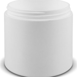 6 oz P/S In Out Double Wall Jar, Orange In Round, 70-400,