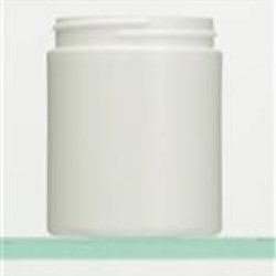 6 oz HDPE Jar, Round, 58-400, Straight Sided