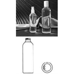8 oz PVC Bullet, Round, 24-410,