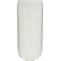 8 oz HDPE Tottle/Tube Bottle, Orange Oval, 22-400,
