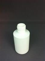 8 oz HDPE Cylinder, Round, 22-415, Footed