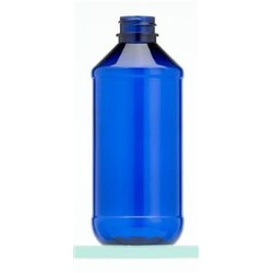 8 oz PET Modern Rd, Round, 24-400, Neck Bead