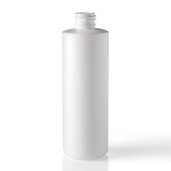 8 oz HDPE Cylinder, Round, 24-410, ,
