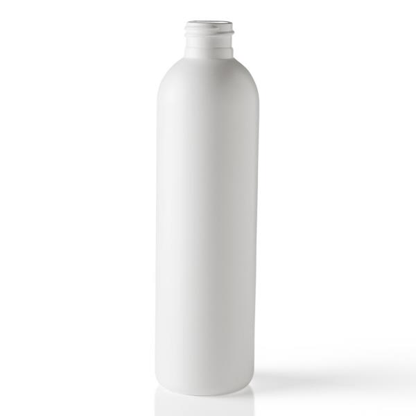 8 oz HDPE Bullet, Round, 24-410, ,