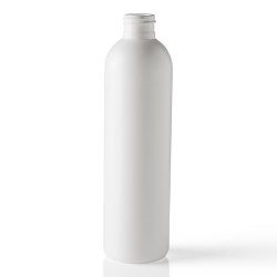 8 oz HDPE Bullet, Round, 24-410, ,