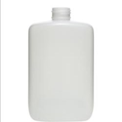 8 oz HDPE Straight Sided, Oval, 24-410,