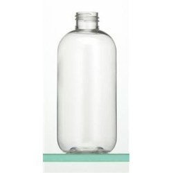 8 oz PET Boston Round, Round, 24-410,