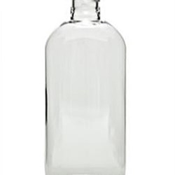 250 ml PET Straight Sided, Oblong, 24-410, ,