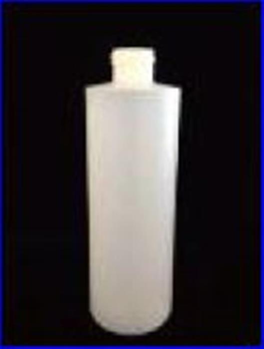8 oz HDPE Cylinder, Round, 38-400, Straight Sided