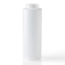 8 oz HDPE Cylinder, Round, 38-400,