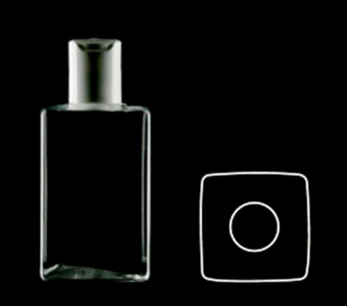 250 ml Pctg Straight Sided, Square, 24-410, "KYOKY-Earth Body Wash" S/S