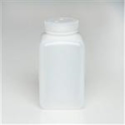 250 ml HDPE Straight Sided, Square, 43-415, Wide ,