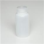 250 ml HDPE Jar, Round, 43-415, W/ Cap Attached