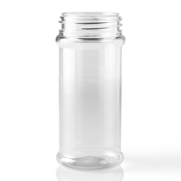 8.4 oz PET Jar, Round, 53-485, Label Indent