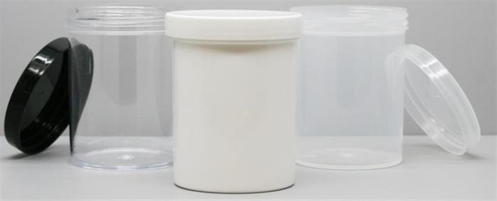 8 oz P/P Clarified Jar, Round, 70-400,
