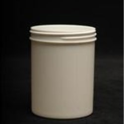 8 oz P/P Jar, Round, 70-400, Regular Wall Straight Sided