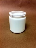 8 oz HDPE Jar, Round, 70-400,