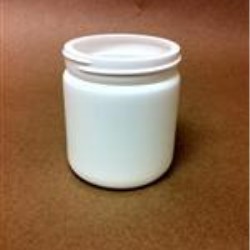 8 oz HDPE Jar, Round, 70-400,