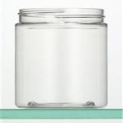 8 oz PET Jar, Round, 70-400, Straight Sided