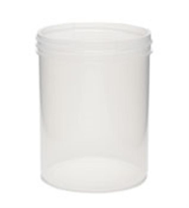 8 oz P/P Clarif Jar, Round, 70-400,