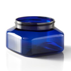 8 oz PET Jar, Square, 70-400, ,