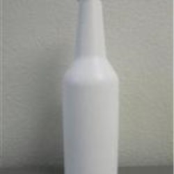 9 oz HDPE Long Neck, Round, 24-410, Sauce,