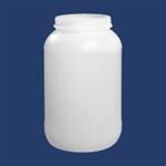1 gal HDPE Jar, Round, 110-400,