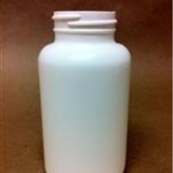 300 cc HDPE Packer, Round, 45-400,