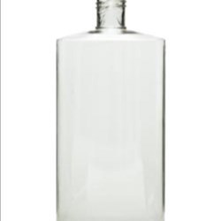 12 oz PVC Straight Sided, Oval, 24-410, Ribbed