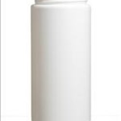 12 oz HDPE Jar, Round, 63-400, ,