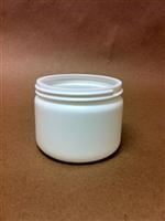 12 oz HDPE Jar, Round, 89-400,