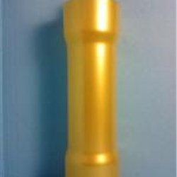 13 oz PVC Cylinder, Round, 22-400, Tall Label Indent