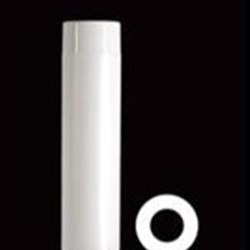 400 ml HDPE Cylinder, Round, 28mm Snap On, ,