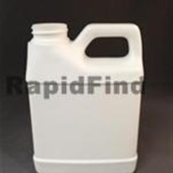 16 oz HDPE Handleware, Oblong, 33-400, ,
