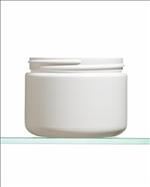 14 oz HDPE Jar, Round, 89-400, Straight Sided