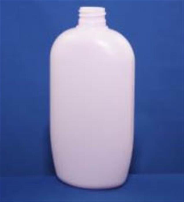 15 oz HDPE Straight Sided, Oblong, 28-410,