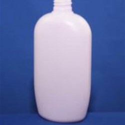 15 oz HDPE Straight Sided, Oblong, 28-410,