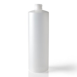 16 oz HDPE Cylinder, Round, 24-410,